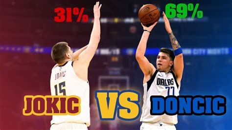 Luka Doncic Vs Nikola Jokic Full Comparison Of Stats Youtube