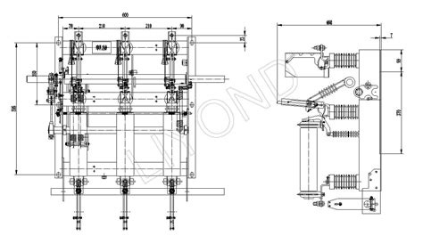 Fn7 12dxlraf Load Break Switch With Impact Fuse With Motorised Switching Device Yueqing Liyond