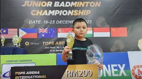 Arunachals 7 Year Old Geto Sora Wins Junior International Badminton