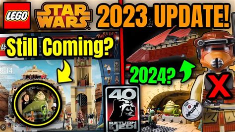 Is The 2023 LEGO Star Wars JABBA PALACE LEAK CANCELLED Full Update