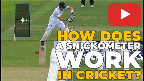 How Does A Snickometer Work In Cricket Youtube