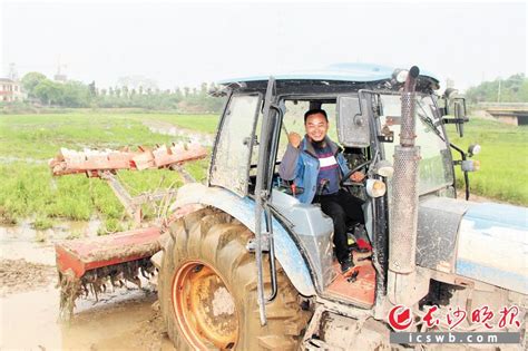 宁乡夏铎铺镇80后夫妻种田智能一体化，流转2600亩水田种稻促丰收 区县动态 湖南在线 华声在线