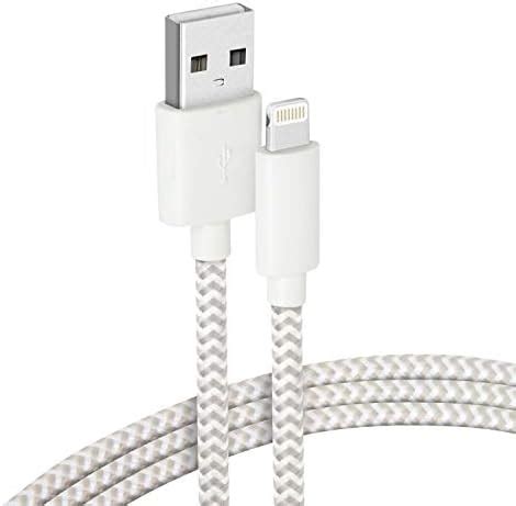 Amazon Realm Nylon Braided Lightning To USB A Mfi Certified