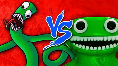 Jumbo Josh Garten Of Banban Vs Green Rainbow Friends Roblox