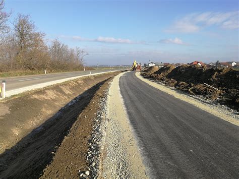 Turnišče Gradnja kolesarske povezave do Trnja poteka po načrtu