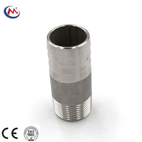 Stainless Steel Npt Bspt Male Threaded Hose Nipple China Male