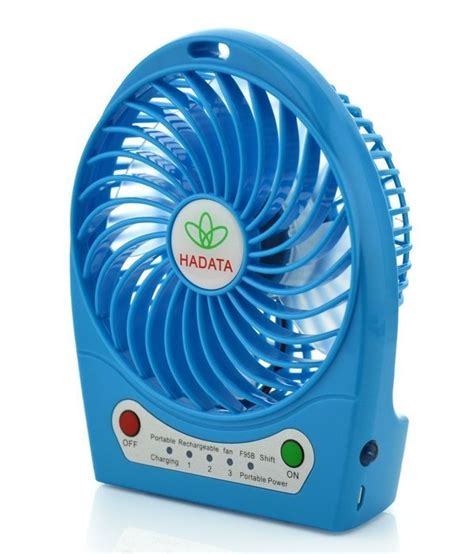 Momoday Mini Personal Electrical Portable Fan Rechargeable Power Bank