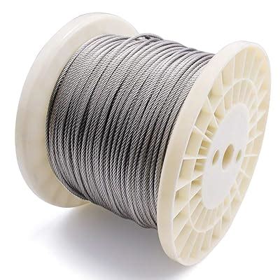 Buy Muzata 316 Stainless Aircraft Steel Wire Rope Cable For Railing