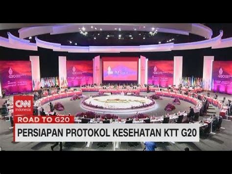 Persiapan Protokol Kesehatan KTT G20 YouTube