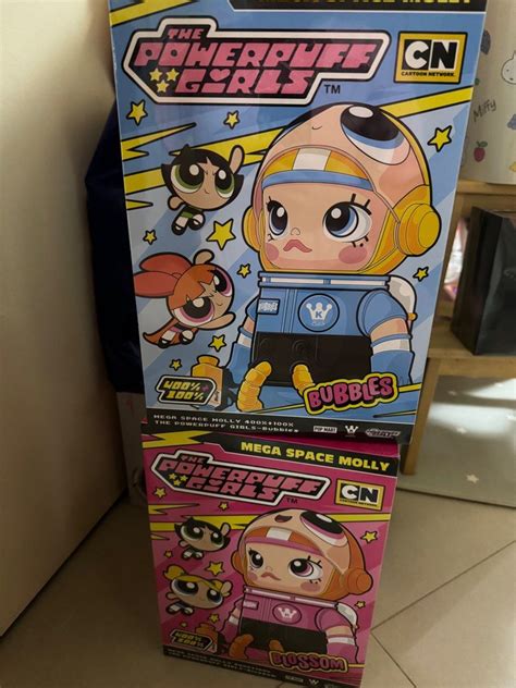 Popmart Mega Space Molly Powerpuff Girls Ppg Hobbies Toys