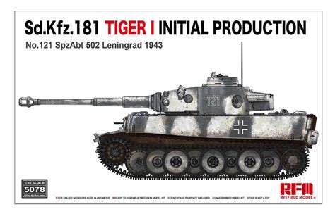 Scalehobbyist Sd Kfz Tiger I Initial Production By Rye Field