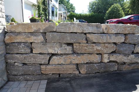 Armour Stone Accent Piece Borders Walls A Z Interlock Ottawa