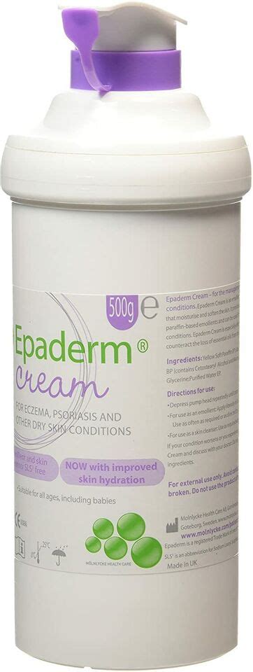 Epaderm Cream For Dry Skin Eczema And Psoriasis 500g Ebay