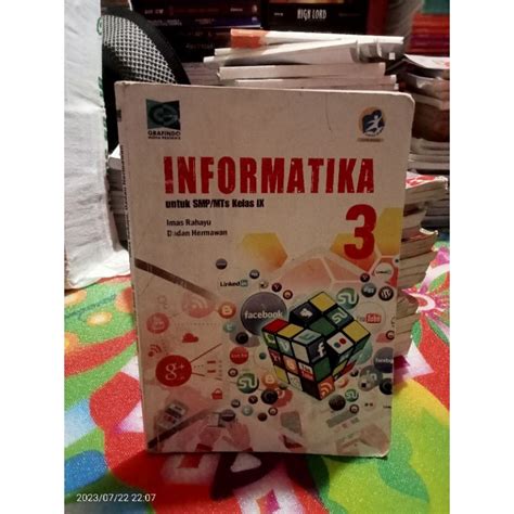 Jual BUKU INFORMATIKA KELAS 3 SMP PENERBIT GRAFINDO Shopee Indonesia