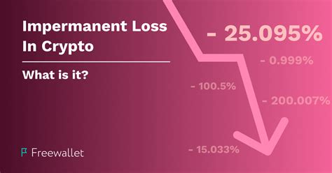 What Is Impermanent Loss In Crypto Freewallet