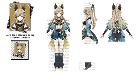 Genshin Impact Momoka Leaks New Geo Catgirl Character Design And