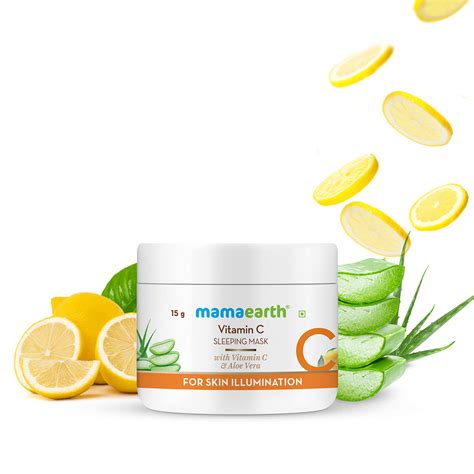 Buy Mamaearth Vitamin C Sleeping Mask Night Cream For Women For Skin