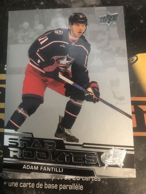 2023 24 Upper Deck NHL Star Rookie Box Set Adam Fantilli 2 RC Blue