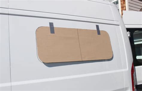 ProMaster DIY Camper Van Conversion Adding Windows