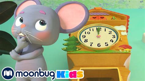 Hickory Dickory Dock Sing Along Cocomelon Moonbug Literacy Youtube