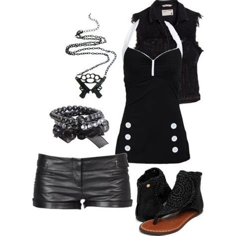 Untitled 889 By Bvb3666 On Polyvore Fashion Scene Fashion Punk Looks