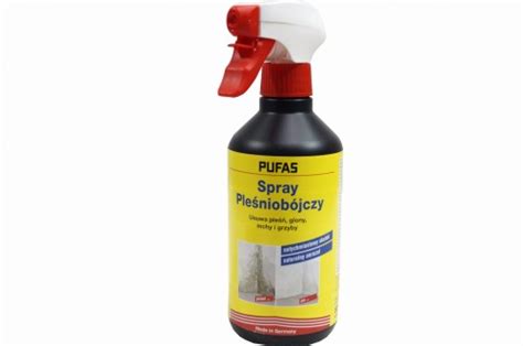 Spray Pleśniobójczy glony mchy grzyby PUFAS 500ml