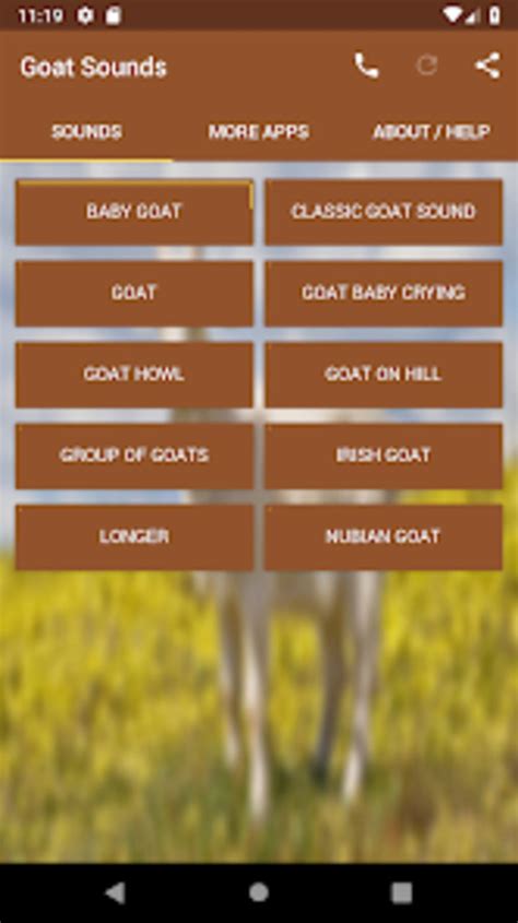 Goat Sounds pour Android - Télécharger