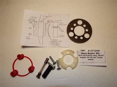 Chevy Horn Contact Kit W Instructions Chevrolet Cars