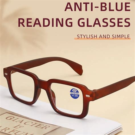 Gafas De Lectura Retro Para Presbicia Lentes Antiazules Vers Tiles