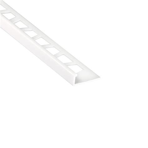 Equerre De Finition Carrelage Mur Blanc Mat Pvc L Cm X Ep Mm