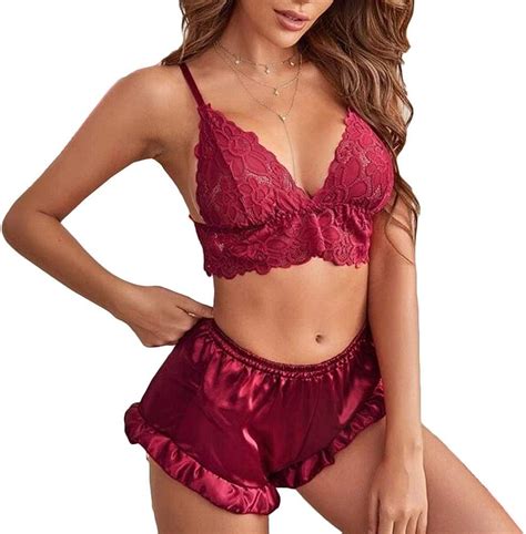 Women S Erotic Lingerie Sets Sexy Costume Women Wireless Bra Briefs