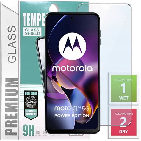 Szkło hartowane 9H Glass Shield Big Edge do Motorola Moto G54 5G Power