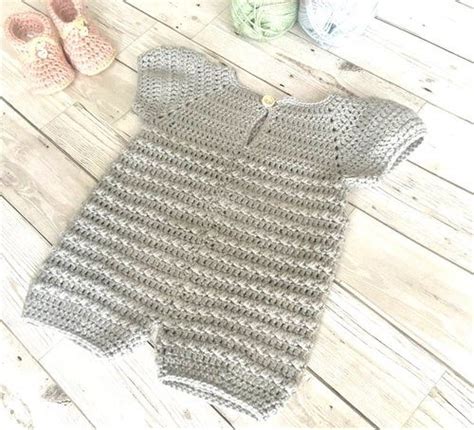 Baby Romper Crochet Pattern Roundup! - AmVaBe Crochet