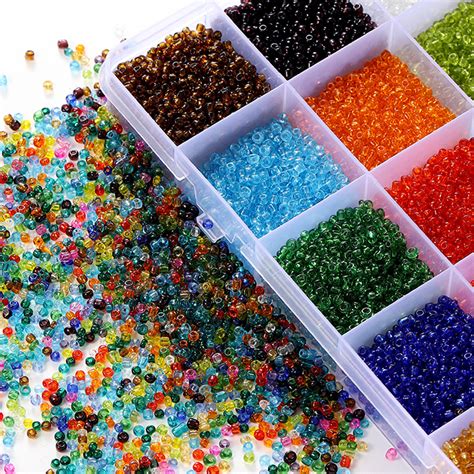 St Kunkka Pcs Mm Colors Czech Glass Seed Beads Rice Beads Sand