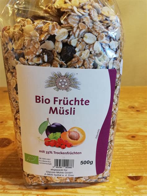 Bio Früchte Müsli 500g Kornladen at