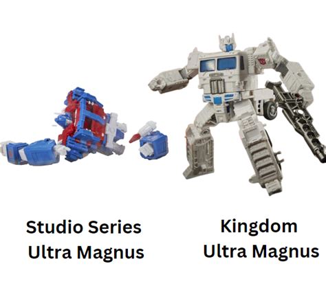 Transformers Studio Series Commander Ultra Magnus Vs Kingdom Leader