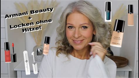 Armani Make Up Und Locken Ohne Hitze I Mamacobeauty Youtube