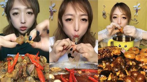 Tiktok Eateateat Compilations Eat Asmr Fast Eating Seafood No Talking