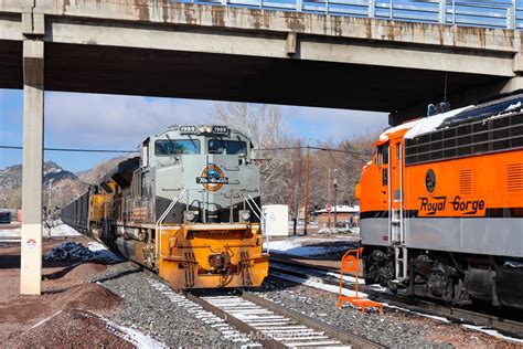 Union Pacific 1989 on the Rock and Rail Parkdale to Colorado Springs ...