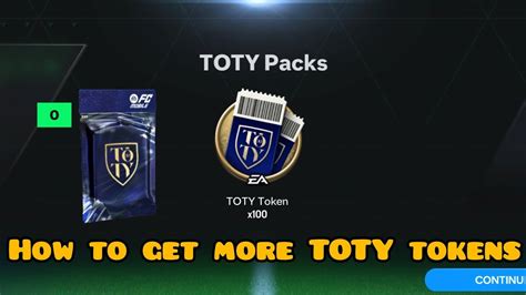 How To Get More Toty Tokens In Fifa Mobile Gaming Fifa Football