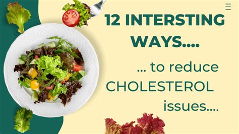 Reduce Cholesterol Fast Naturally 12 Interesting Ways Revealed Dr