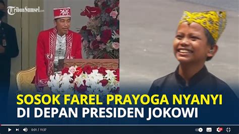 SOSOK Farel Prayoga Penyanyi Cilik Nyanyikan Ojo Dibandingke Di Istana