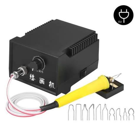 Poste a souder Machine à pyrogravure 60W 220V 29 pièces Kit d outils de