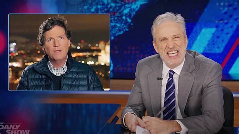 Jon Stewart Slams Tucker Carlson For Slobbering Over Putin