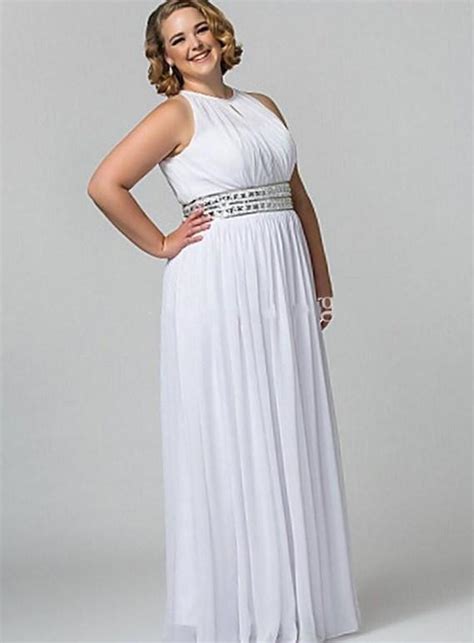 White Plus Size Summer Dresses Pluslookeu Collection