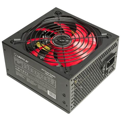 Fuente Alimentacion W Unyka Pfc Pasivo Sata Cm Atx