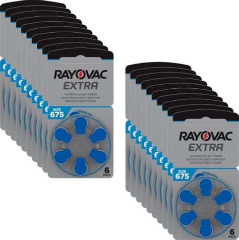 X Batterie Acustiche Rayovac Extra Advanced Batterie Per