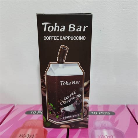 TOHA Bar 8000 Puffs Rechargeable Disposable Vape Pod 8k Puff Dispo 5