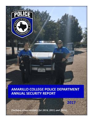 Amarillo College Police Department - Fill Online, Printable, Fillable ...