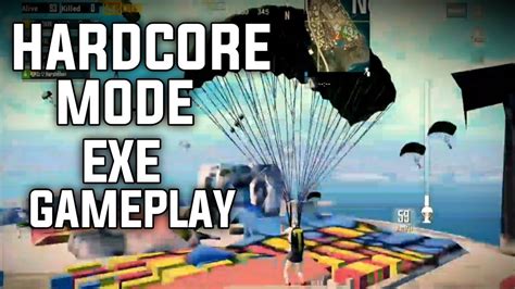 Hardcore Mode ExeGameplay Hardcore Mode Is Too Hard PUBG MOBILE